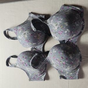 2 Cacique 44DD bras